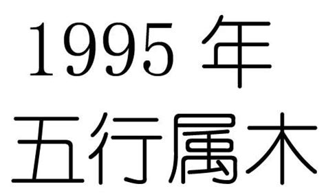 1995年是什么年